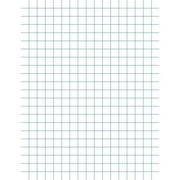 School Smart Graph Paper, 8-1/2 x 11 Inches, 1/4 Inch Rule, White, 500 Sheets