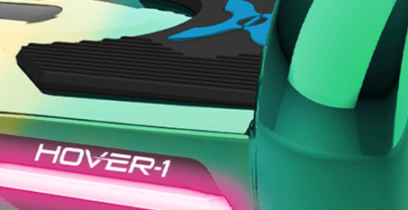 Hover 1 Eclipse Hoverboard for Teens LED Headlights Bluetooth Speaker 7 mph Max Speed Iridescent Walmart