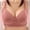 Watermelon Red, variant on PUMISAS Middle-Aged And Elderly Wirefree Bras For Women Push-Up Supportive Top Solid Color Everyday Comfortable Bras With Adjustable Straps