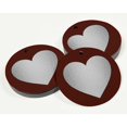 thumbnail image 3 of Inkdotpot Silver Foil Paper Hang Tags Made With Love Wedding Favor Tags 50 Pieces, 3 of 6
