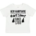 thumbnail image 3 of Inktastic New Hampshire Awesome Since 1788 Boys or Girls Toddler T-Shirt, 3 of 5
