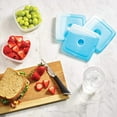 thumbnail image 4 of Cool Coolers by Fit + Fresh, Slim Ice Packs, Reusable & Long-Lasting, Perfect for Your Kid's Lunch Box, Camping, 4 of 5