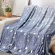 thumbnail image 4 of 26-27 Glow in The Dark Blanket for Kids, Warm Animal Pattern Multicolor Dormitory Blanket with Hat, 150 x 130cm Luminous Blanket, 4 of 5
