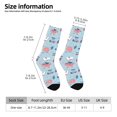thumbnail image 2 of Vsdgher Brain Training Crew Socks for Men & Women, Breathable Casual Athletic Ankle Socks, 2 of 6