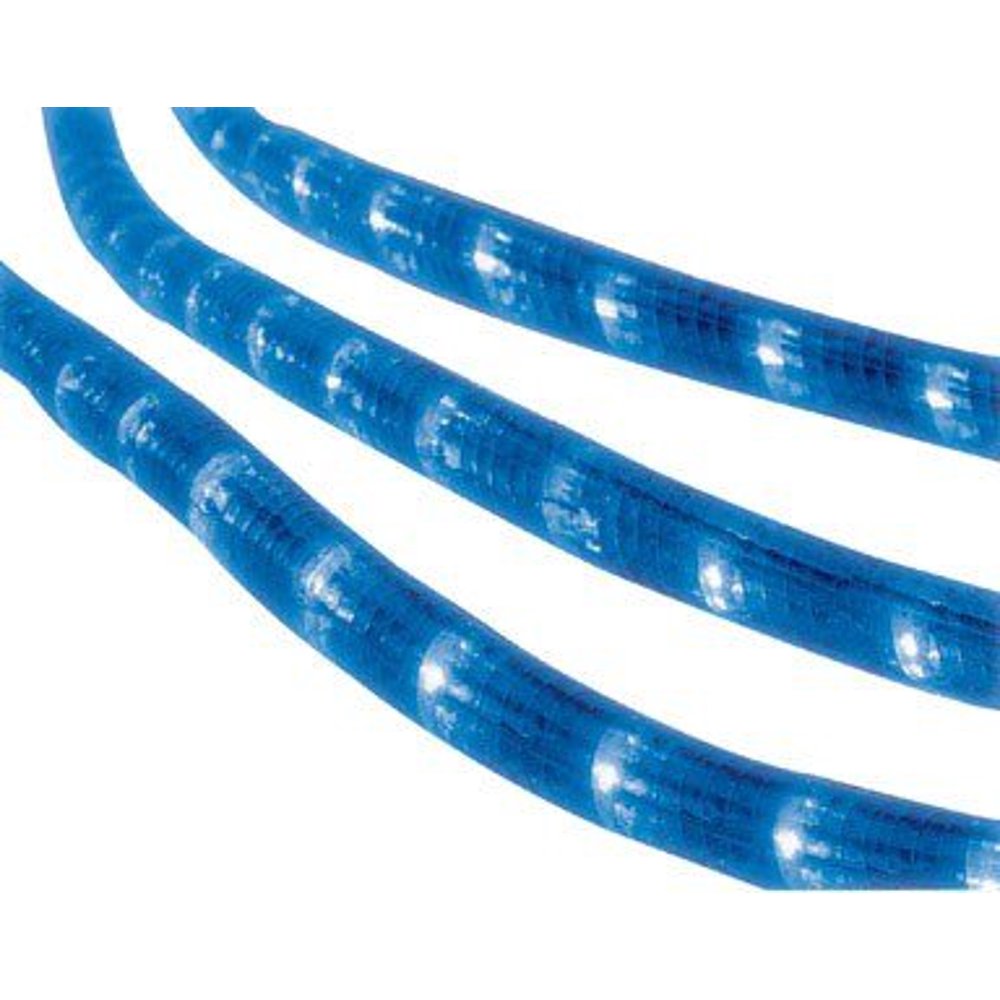 Celebrations Indoor/Outdoor Incandescent Rope Light, 18 Feet, 216 Blue Lights