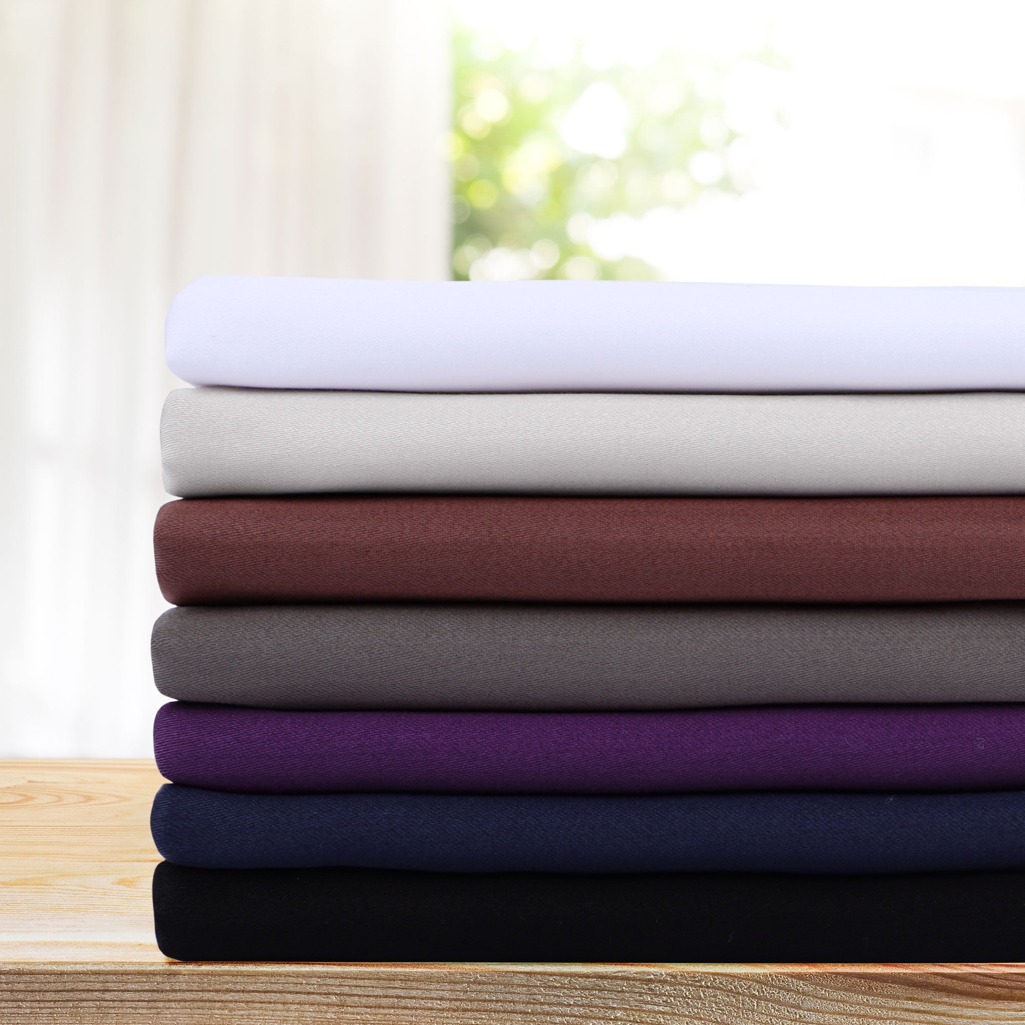 Unique Bargains Breathable Cotton Envelope Closure Pillowcases 2 Pcs Grape King