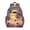 Citrus-4, variant on Golden Pineapple Print Backpack - Ergonomic Travel Daypack with Side Pockets & Spacious Compartment