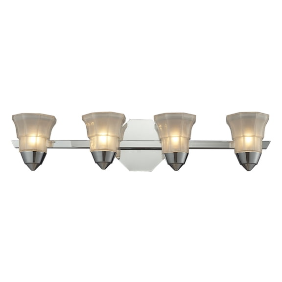 Elk Home 11-Inch Wide Vanity Light, Contemporary, Polished Chrome