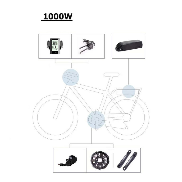 Shimano mid drive conversion kit sales