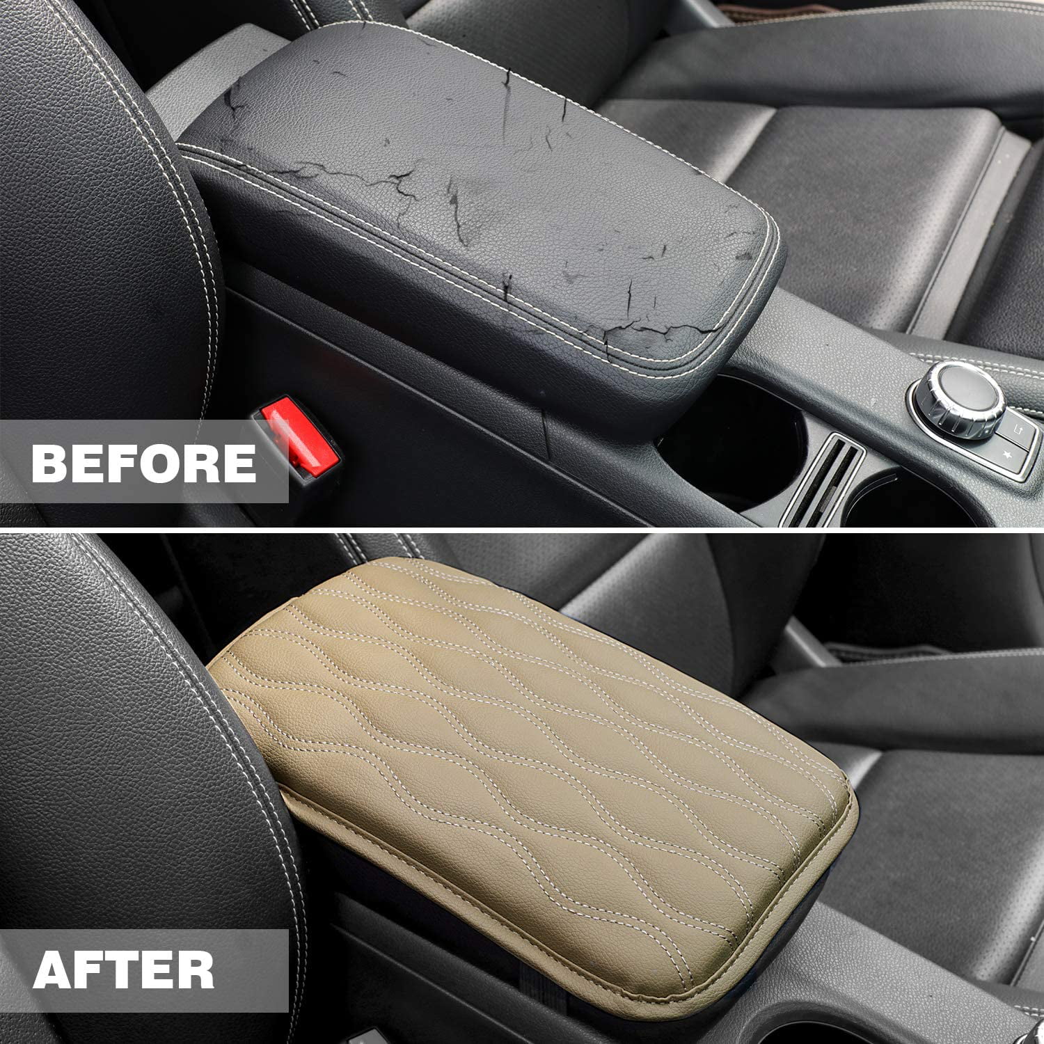 Seven Sparta Car Interior Center Console Cover Armrest Cushion Pad 11.6 x  8.2 in 