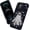 Lace Ghost Halloween Gothic, variant on Case for iPhone 12, Pink Turtle Pineapple Flowers Collage Phone Case Military-Grade Drop Protection Cover for Women Girl - Frosted
