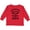 Red, variant on Inktastic Handpicked for Earth By My Brother in Heaven Angel Wings Boys or Girls Long Sleeve Toddler T-Shirt