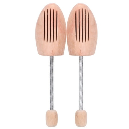 

Agatige Shoe Shaper Shoe Support 2Pcs Wood Anti Deformation Anti Wrinkle Women Men Shoe Tree Keeper With Spring Column