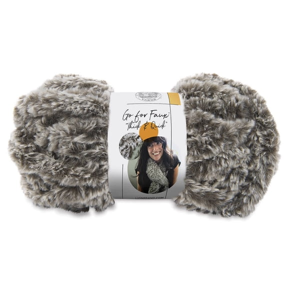 Lion Brand Go For Faux Thick & Quick Yarn-Chow Chow