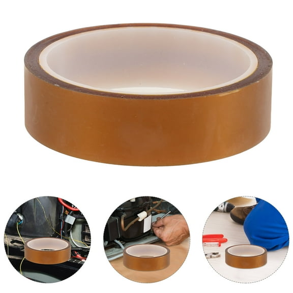 Tineasur Brown High Temp Tape for Sublimation with Polyimide Material and Industrial Grade Adhesive