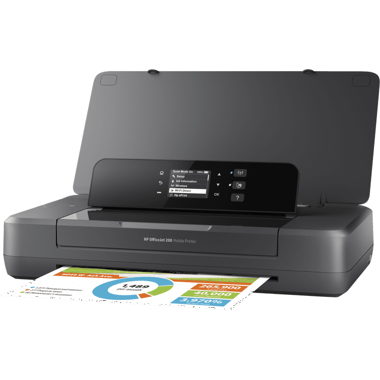 HP OfficeJet 200 Mobile Wireless Printer - Walmart.com