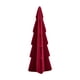 thumbnail image 1 of Árbol de Navidad artificial de mesa para San Valentín, pequeño árbol de Navidad de cerámica para interiores. Rojo, 1 of 9