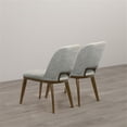 thumbnail image 5 of Tucson Mid Century Modern Dining Chairs in Light Gray Fabric ( Set Of 2), 5 of 5