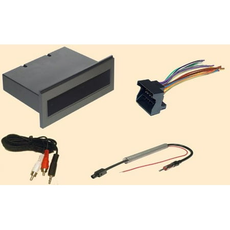 Single Din Radio Installation Part For Vw Volkswagen Golf Jetta Passat Gti Gli 2002 2003 2004 2005 02 03 04 05 Stereo Wiring Harness Dash Install Kit Faceplate With Fm Antenna Adaptor Combo Comple Walmart Canada