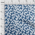 thumbnail image 3 of oneOone Polyester Spandex Navy Blue Fabric Block Craft Projects Decor Fabric Printed By The Yard 56 Inch Wide-JF, 3 of 6
