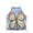 Butterfly Violet Tip, variant on EP II Eggplant Apron 27 in x 30 in