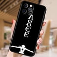 thumbnail image 3 of Funda de teléfono de dibujos animados de Anime de una pieza para Apple iPhone 15 14 13 12 Pro Max Mini 11 Pro XS Max X XR 6 7 8 Plus SE 2020, negra, suave, 3 of 5