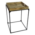 thumbnail image 1 of Cooper Table à Plateaux - Incrustation Naturelle - Noir, 1 of 1