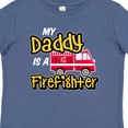 thumbnail image 4 of Inktastic My Daddy is a Firefighter with Fire Truck Boys or Girls Baby T-Shirt, 4 of 5