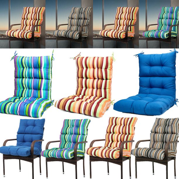 Indoor Outdoor Patio High Seat Back Chair Cushion for Rocking Chair