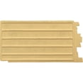 thumbnail image 2 of Ekena Millwork 49"W x 24 1/2"H x 1 1/4"D Castle Rock Stacked Stone, EverStone Faux Stone Siding Panel, Shasta, 2 of 9