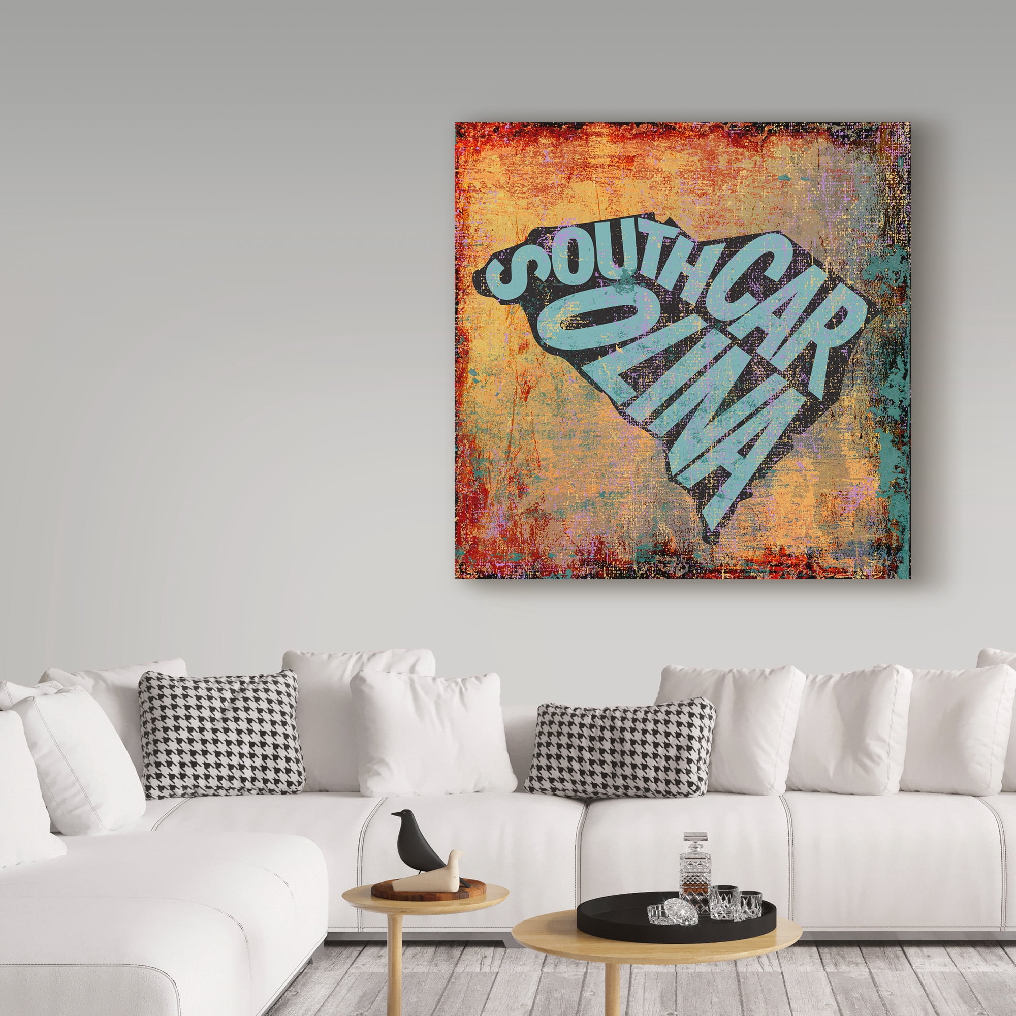 Trademark Fine Art 'South Carolina' Canvas Art by Art Licensing Studio