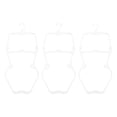 thumbnail image 4 of 3 perchas para trajes de baño infantiles, ideales para tiendas de ropa de playa y boutiques., 4 of 8