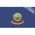 thumbnail image 2 of 5in x 3in Idaho State Flag Vinyl Bumper Sticker Decal Window Sti, 2 of 6