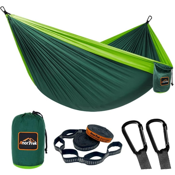 Hamaca de Camping AnorTrek Súper Ligera y Portátil de Nylon