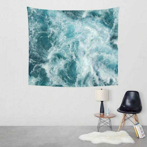 Yinrunx 60 51inch Wall Tapestry Tapestries Hanging Boho For Bedroom Cool Room Turbulent Water Art Beach Towel Com - Cool Tapestries For Walls