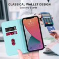 thumbnail image 5 of Magnetic Close Theft Protection Case For Iphone 12 Pro Max, Fit Maganetic Charging, Pu Leather + Tpu Material, Wallet Design, Card Slots, 5 of 5