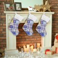 thumbnail image 4 of Coolnut Christmas Stockings 1PCS,Big Xmas Stockings Gift Decorations and Party Supplies,Used for Fireplace Decoration Socks-Turkish Ceramic Tile Style, 4 of 7