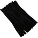 thumbnail image 4 of Limpiadores de pipa negros, 200 piezas de tallos de chenilla para manualidades creativas y decoraciones (6 mm x 12 pulgadas), 4 of 5