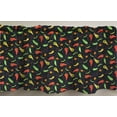 thumbnail image 2 of Hot Peppers Curtain Panels by Penny's Needful Things (Set of 2) 63 Inch Long UNLINED, 2 of 4