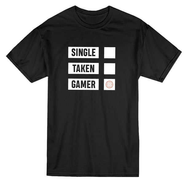 Tee Bangers Single Taken Gamer Checklist Graphic Men S T Shirt Walmart Com Walmart Com