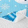 thumbnail image 5 of Manfei Whimsical Animals Twin Quilt Set,Cute Christmas Candy Cane Twin Coverlet Set,2 Pieces,1 Bedspread and 1 Pillowcase, 5 of 7