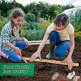 thumbnail image 5 of 30 Inch Wooden Plant Ruler, Foldable Seed Planting Ruler with Holes, 5 of 5