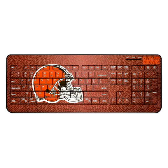 Cleveland Browns Football Design Wireless Keyboard