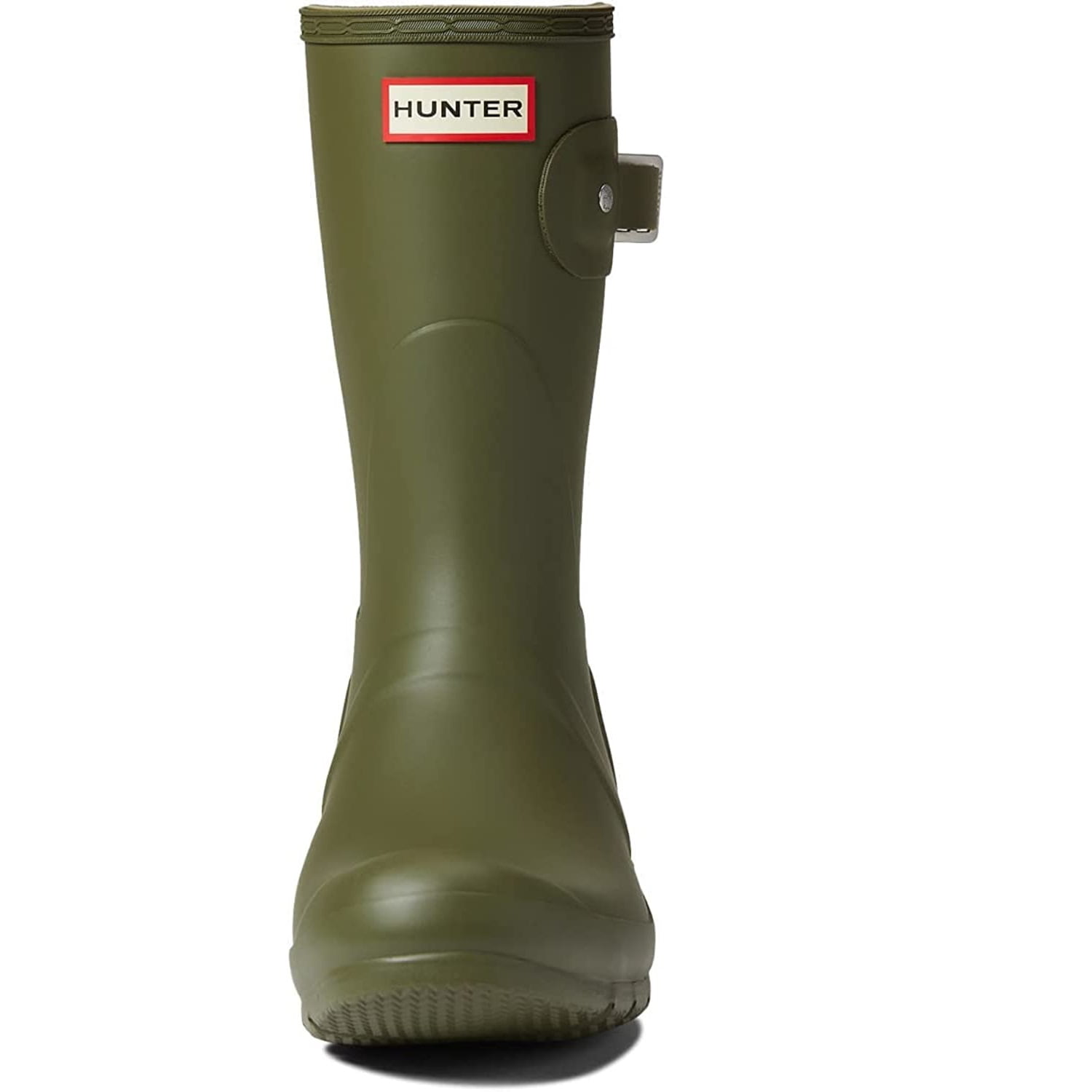 ブーツその他 HUNTER WOMEN Original Short Rain Boots Olive Leaf WFS1000RMA Hunter Women's Original Short Rain Boot, Olive Leaf,8 M US