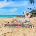 thumbnail image 5 of Dreamtimes Microfiber Beach Towel,Super Absorbent Sport Towel with Pouch,Quick Dry Pool Towels Pool Blanket for Swimming,Picnic,Yoga Gym 30x60in, 5 of 7