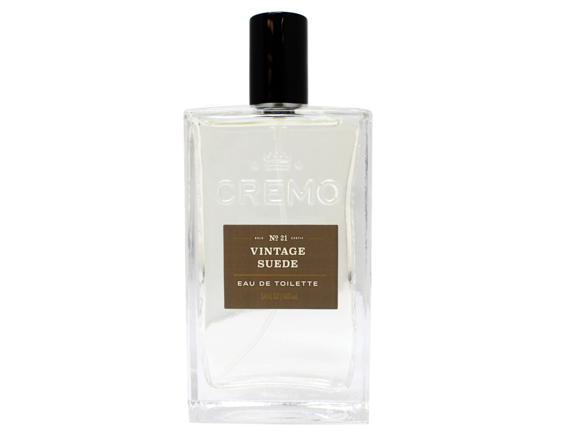 Cremo Cologne for Men, Reserve Collection, No. 21 Bold Exotic, Vintage Suede, 3.4 fl oz