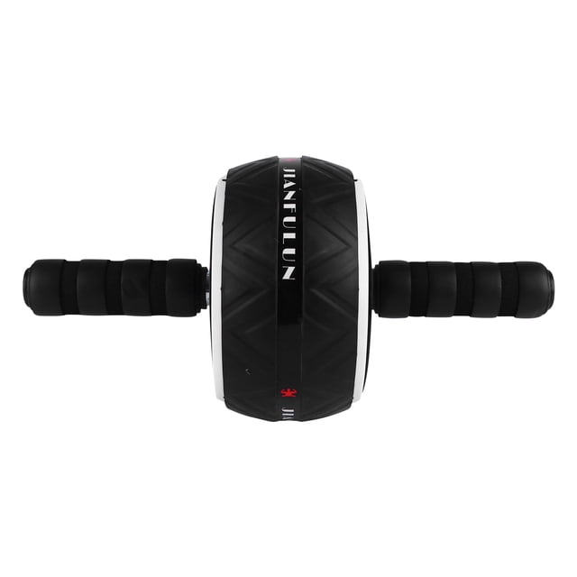 Accesorio deportivo de rueda de rodillo de entrenamiento de abdomen de rodillo de ejercicio abdominal (blanco)