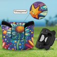 thumbnail image 6 of Haosy Cartoon Flower and Star Golf Mallet Putter Cover Strong Magnetic Leather Golf Club Headcover Closure, 6 of 7