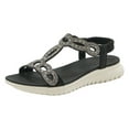 thumbnail image 1 of IUJSOY Womens Sandals Glitter Rhinestone Dressy Summer Platform Sandals Open Toe Walking Shoes, 1 of 9