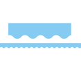thumbnail image 2 of Teacher Created Resources TCR8776-6 Bordure Festonnée Bleu Pâle - Lot de 6, 2 of 2